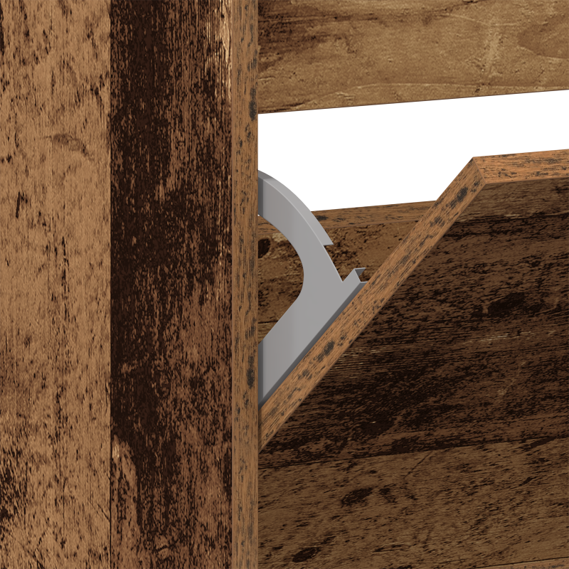 Schuhschrank Altes Holz Holzwerkstoff 80 x 21 x 163,5 cm