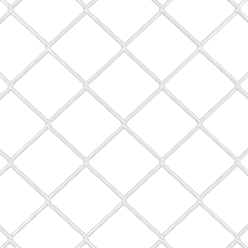 Drahtzaun mit 10 U-Posten Silber 0.8x10 m Stahl