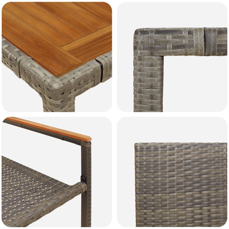 Bettgestell - Taupe, 120x190 cm, Stoff