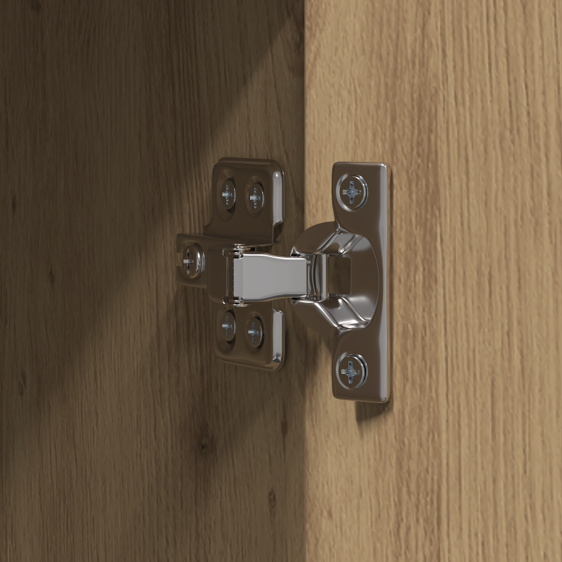 Büroschrank Set aus 2 Artisan Eiche Holzwerkstoff