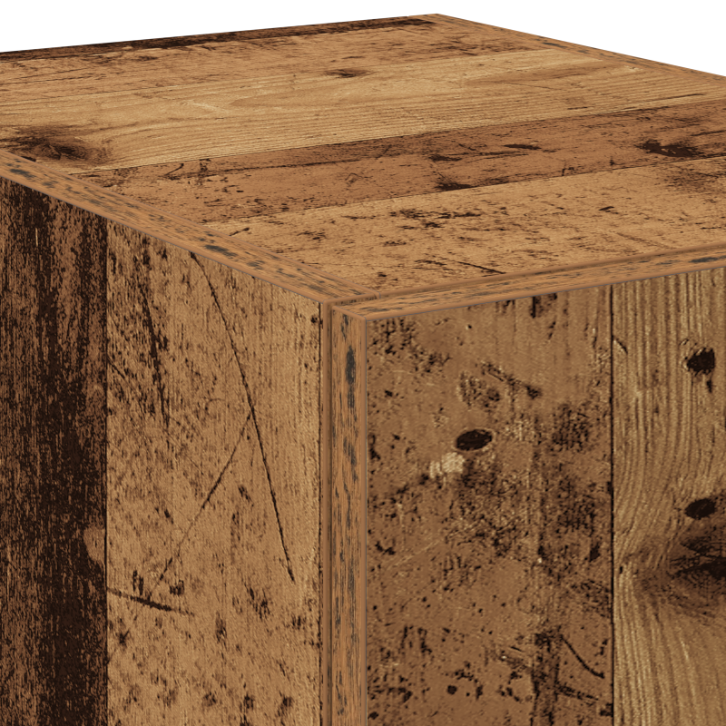 Highboard Altholz 40x42.5x185 cm Holzwerkstoff