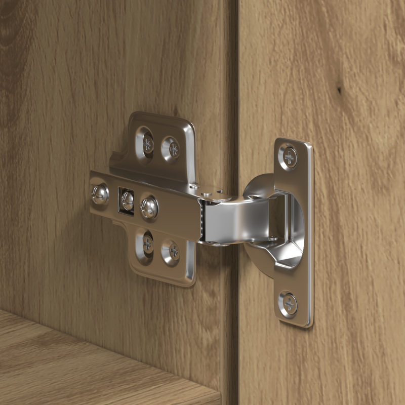 Highboard Artisan Eiche 40x42,5x185 cm Holzwerkstoff