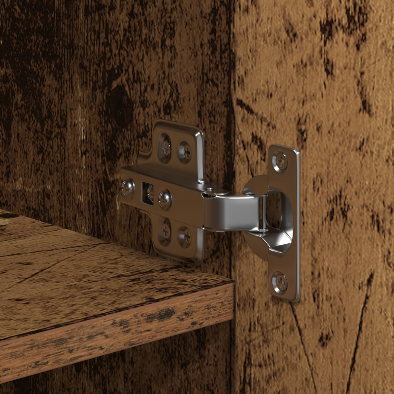 Schiebetür mit Beschlagset ORKDALMassivholz & Glas