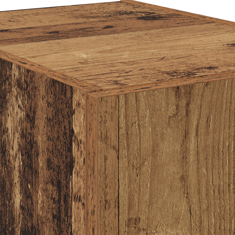 Highboard Altholz 40x42.5x185 cm Spanplatte