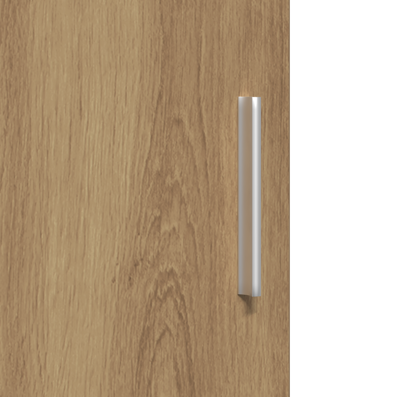 Hochboard Artisan Eiche 40x42.5x185 cm Holzwerkstoff