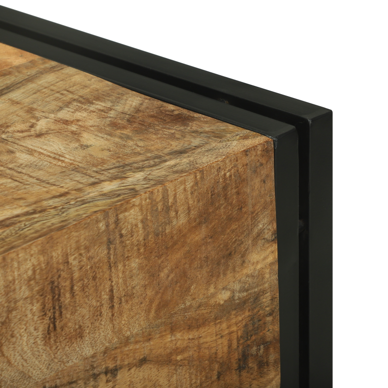 Schminktisch 90x50x75 cm Massivholz Mango