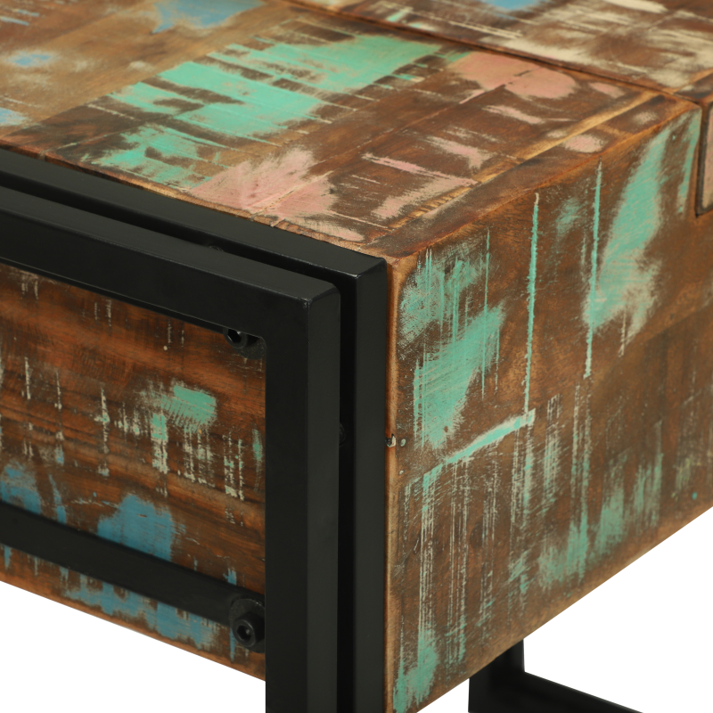 Frisiertisch 90x50x75 cm Massivholz Reclaimed