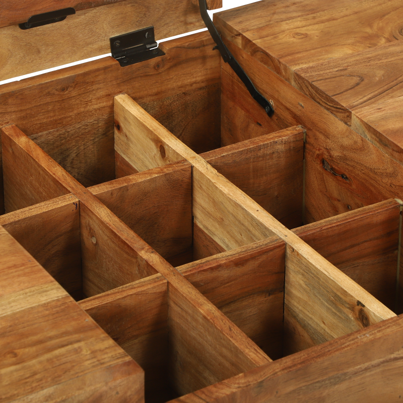 Kosmetiktisch 90x50x75 cm Massivholz Akazie