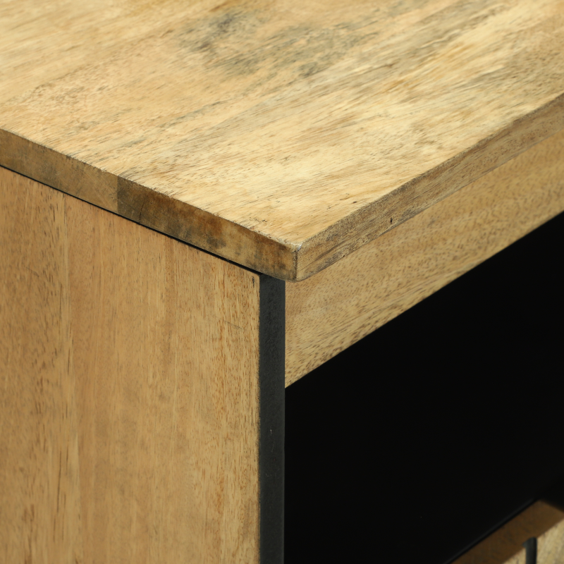 Sideboard 60x33.5x75 cm Massivholz Mango