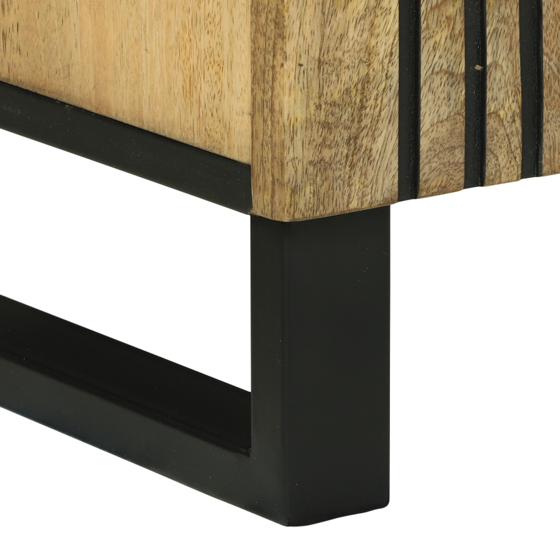 Sideboard 60x33.5x75 cm Massivholz Mango
