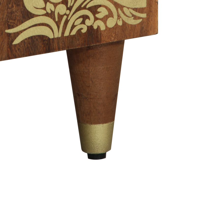 Sideboard Honigbraun Massivholz Akazie 60 x 33 x 75 cm Sideboard