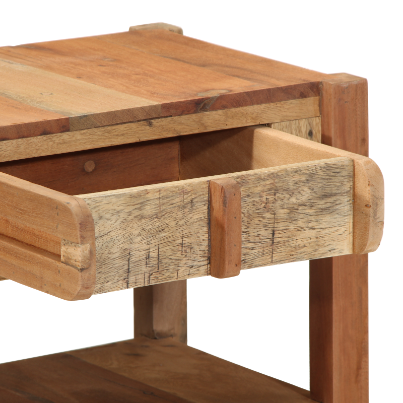 TV-Schrank 83x33x46 cm Massivholz Altholz