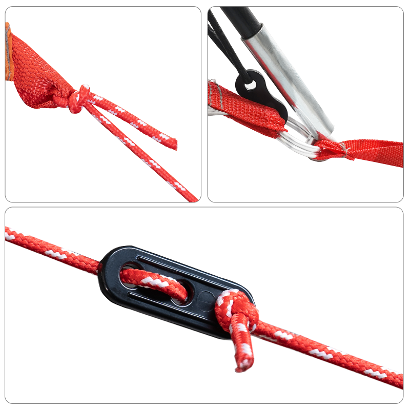 Camping-Mückennetz mit Türen Grau für 8 Personen wasserdicht