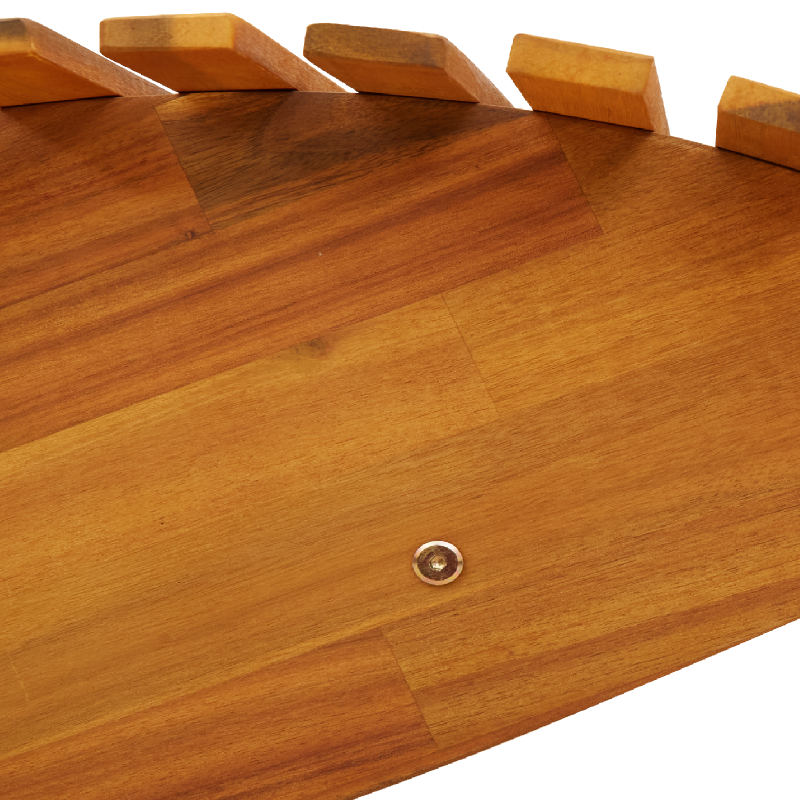 Schaukelsonnenliegen 2 Stück aus Akazienholz