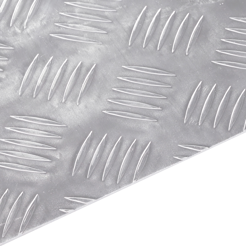 Aluminium Riffelbleche 2 Stück Rutschfest 90x50 cm