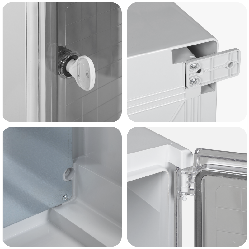 Schiebetür mit Beschlagset ORKDALaus massivem Holz & Glas