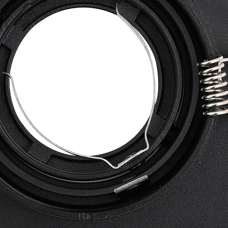 Einbau-Spotlights 12 Stück Quadratisch GU10 Schwarz 91x91 mm