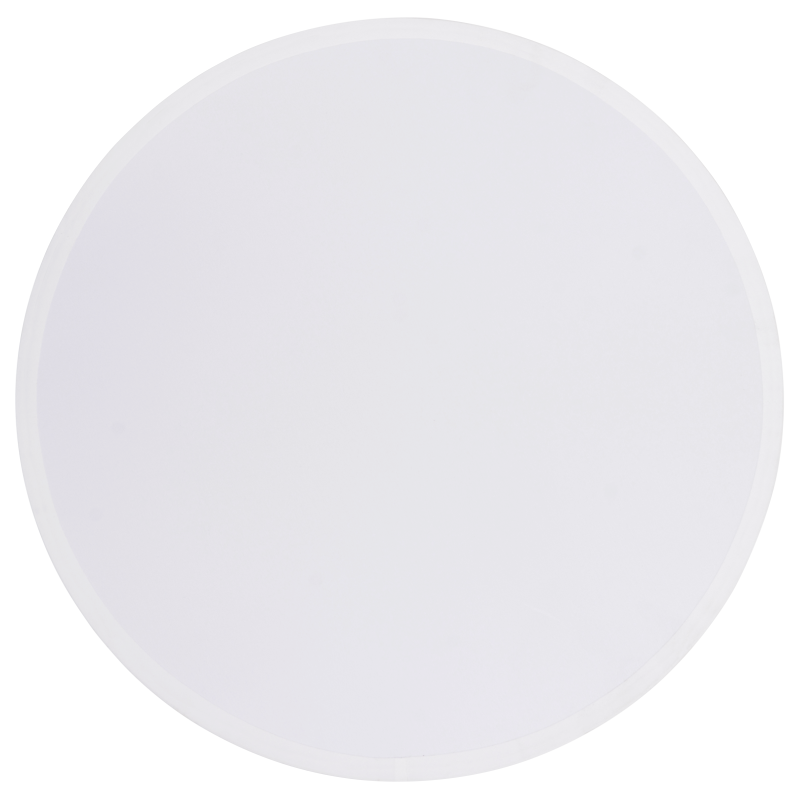 Flush Mount Deckenleuchten Weiß Ø 30 cm Stoff E27