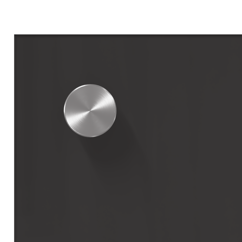 Küchenrückwand Dunkelgrau 100x40x0,6 cm aus Sicherheitsglas