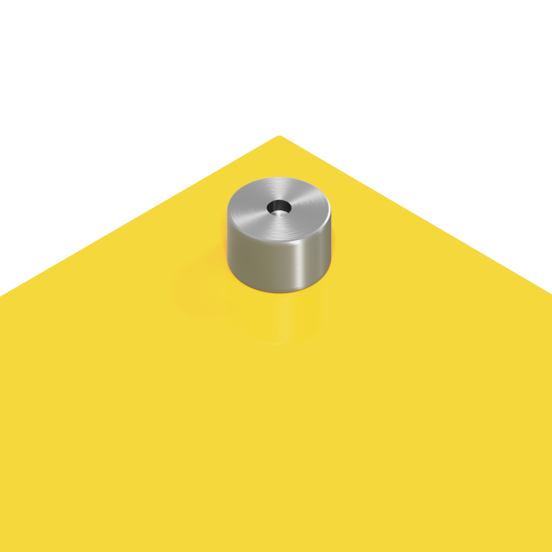 Küchenrückwand Gelb 80x40x0,6 cm aus Sicherheitsglas