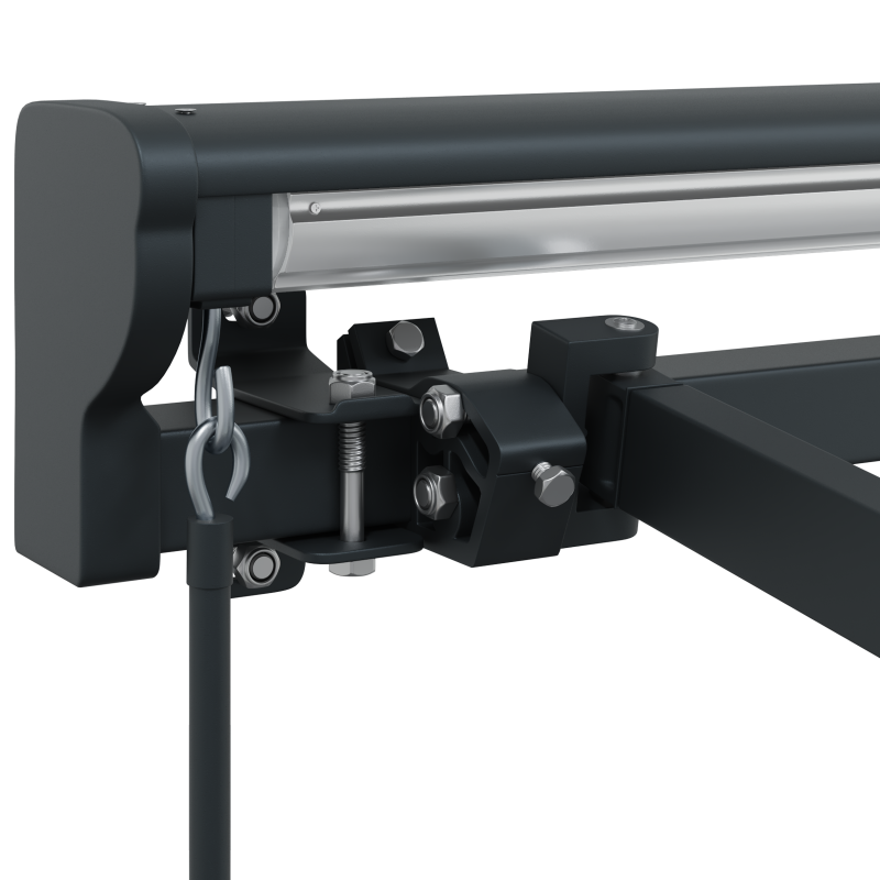 Schiebetür mit Beschlagset ORKDALWeiße Massivholz & Glas