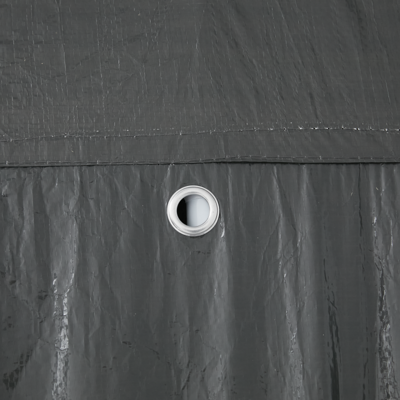 Party Zelt Anthrazit 4x4 m PE
