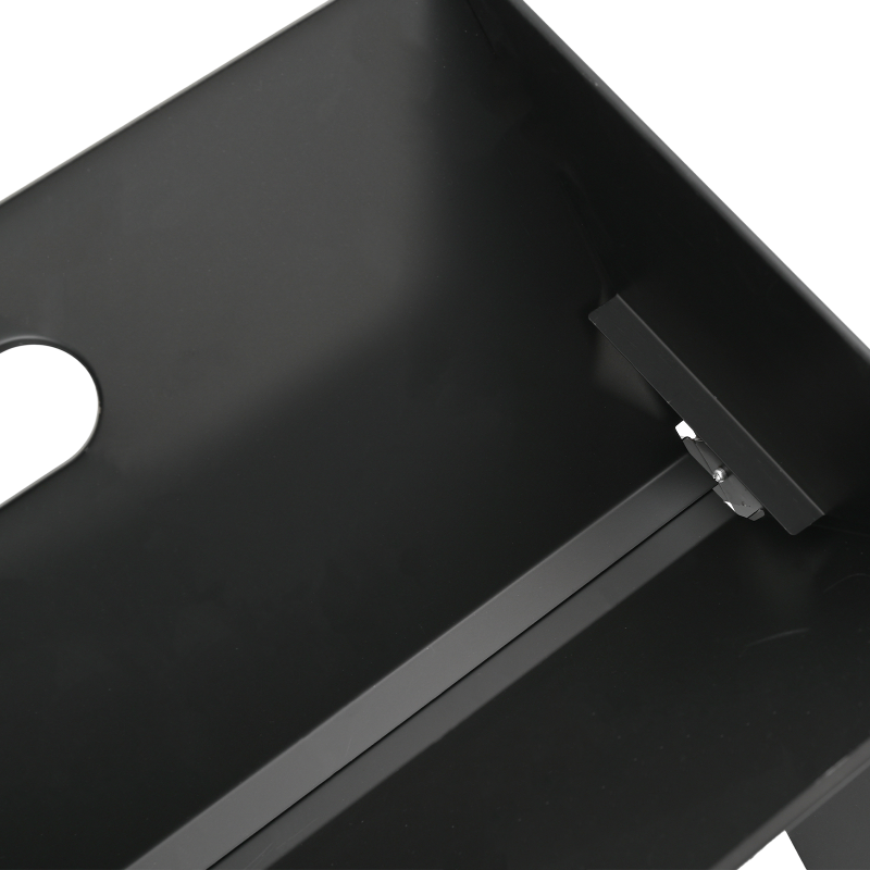 Holzkohle BBQ Grill - Faltbar, Schwarz, 46x30x31 cm, Aus Stahl