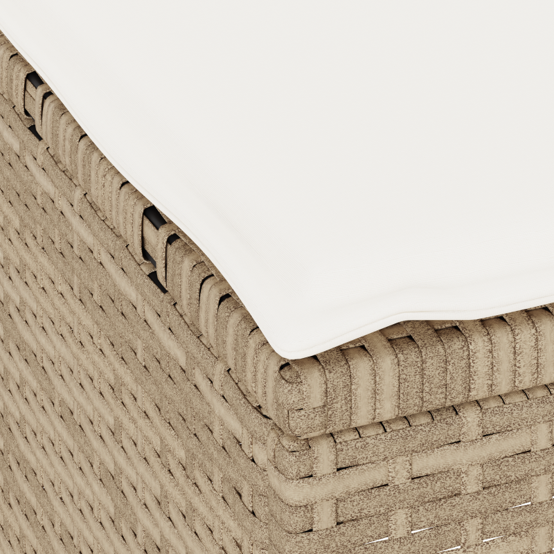 manuelle einziehbare Markise Weiß 500x300 cm