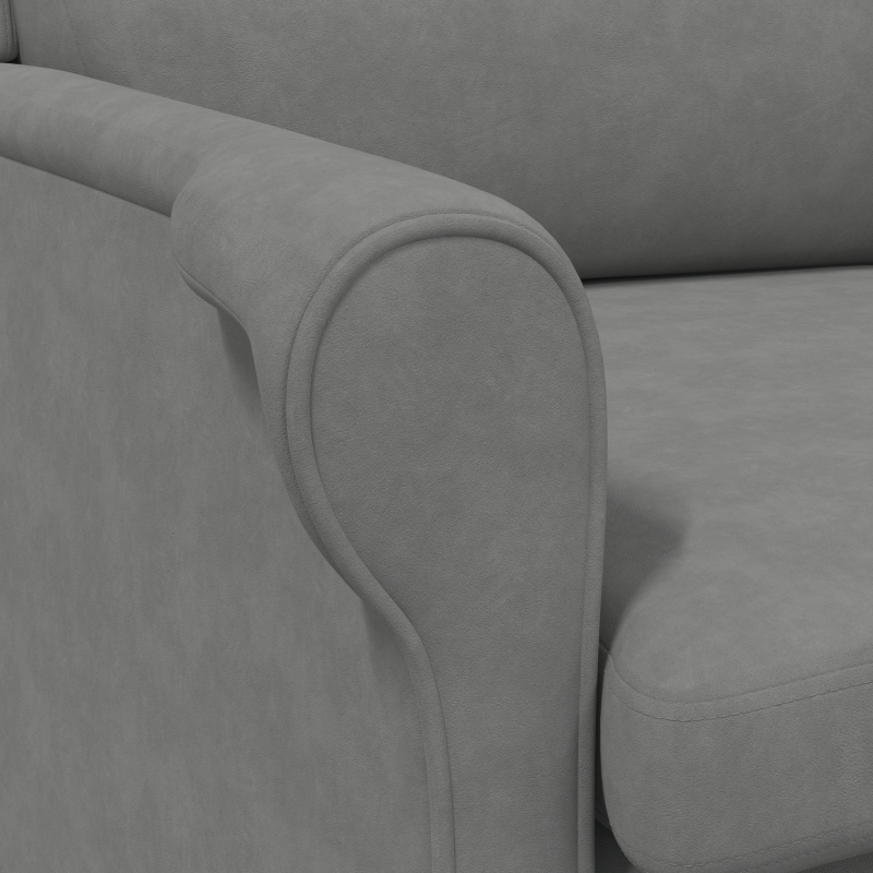 7-teilige Garten Sofa Set mit Kissen Braun Poly Rattan