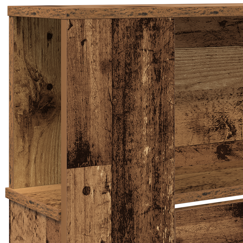 Kopfteile Schrank Altholz 220x18,5x104,5 cm