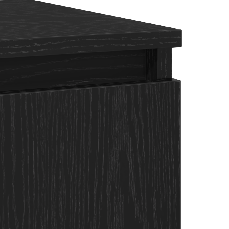 Sideboard Schwarze Eiche 60x35x70 cm Holzwerkstoff