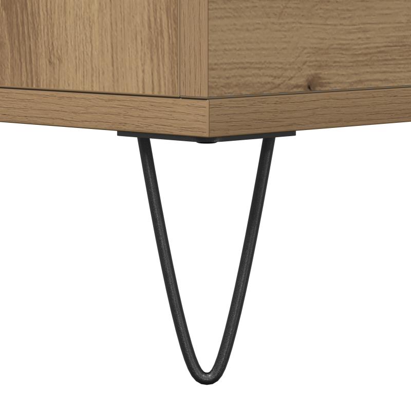 Sideboard mit Schubladen Artisan Eiche 60x35x70 cm Hochwertiges Holz