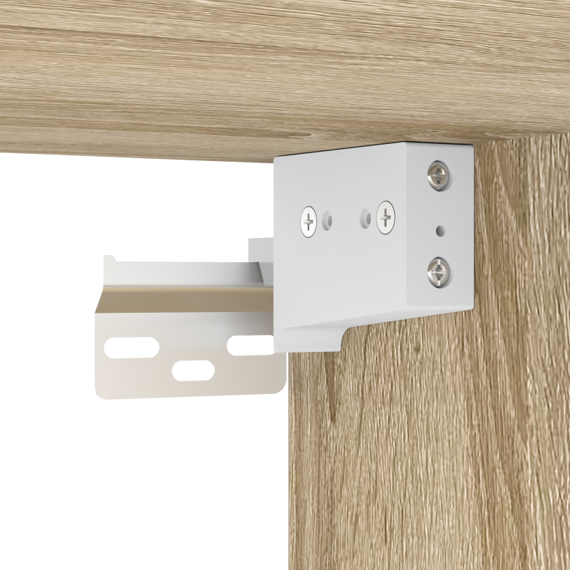 Badspiegelschrank Sonoma Eiche 60x16x60 cm aus Holzwerkstoff