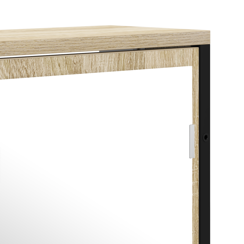 Badspiegelschrank Sonoma Eiche 60x16x60 cm aus Holzwerkstoff