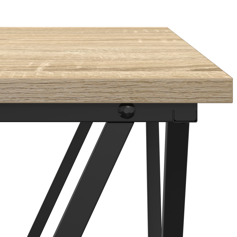 Beistelltische 2er Set Sonoma Eiche, Holzwerkstoff