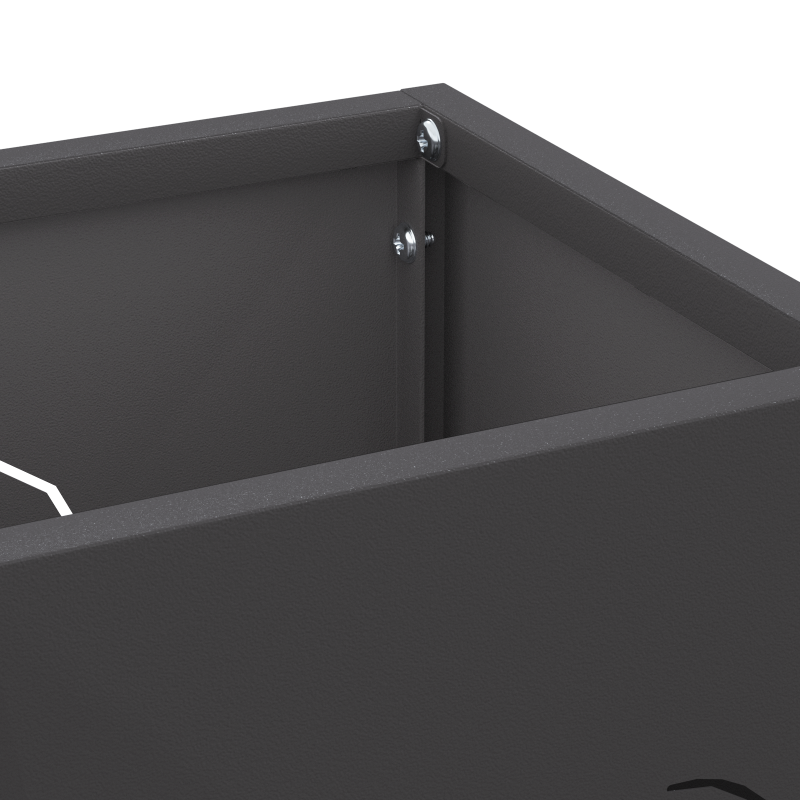 6-teiliges Garten-Sofa-Set mit Kissen aus beigem Poly-Rattan