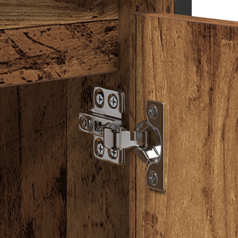 Badezimmerschrank Altes Holz 60x35x50 cm