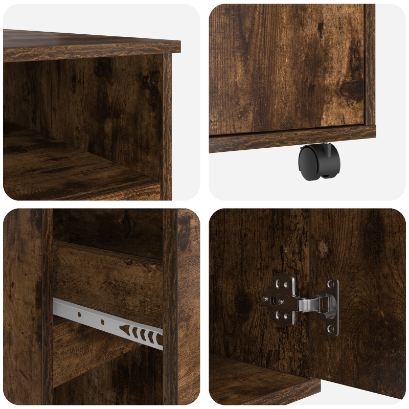 Schiebetür mit Bausatz Weiß 83x202 cm Massivholz Kiefer