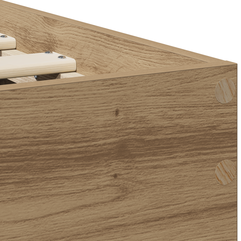 Schiebetür mit Beschlägen Set Weiß 83x202 cm Massivholz Kiefer