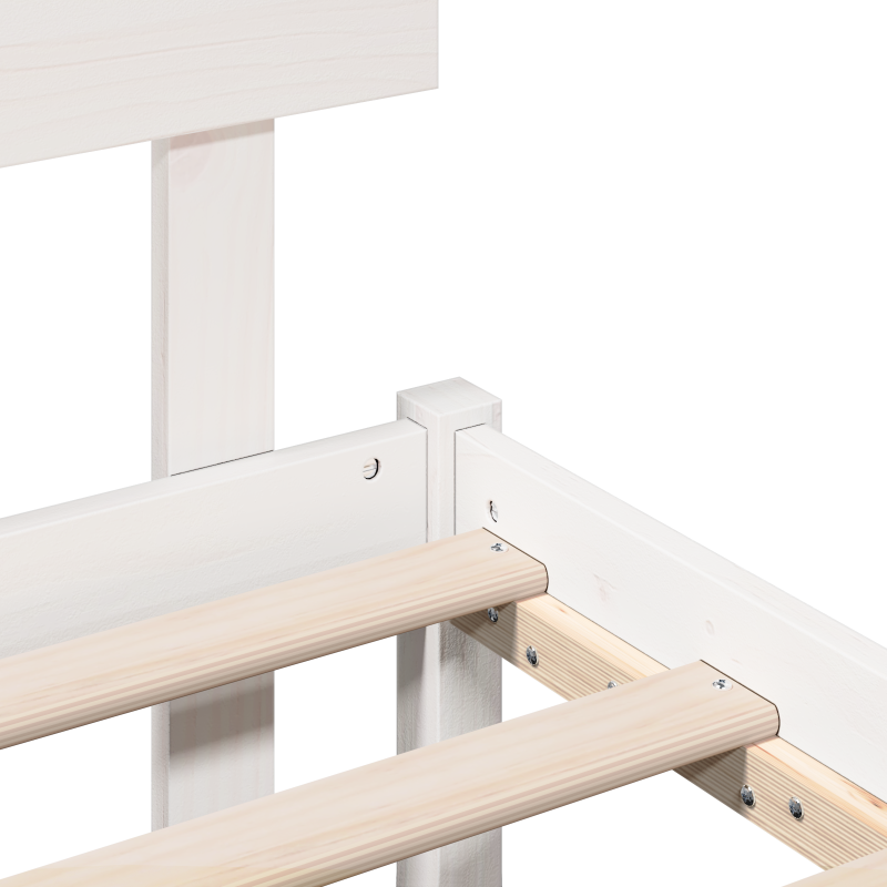 Schiebetür mit Hardware-Set 86x211 cm aus massivem Holz
