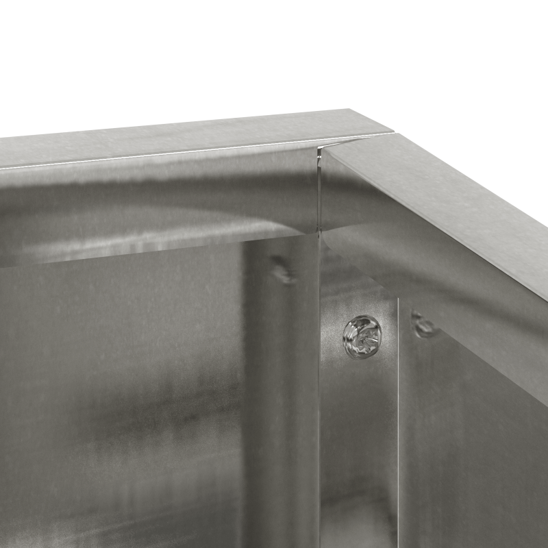 Schiebetür mit Beschlagset ORKDALaus massivem Holz & Glas