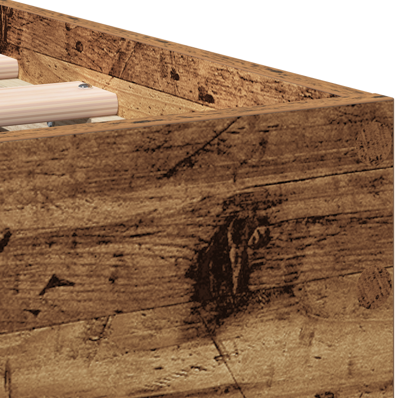 Schiebetür mit Hardware-Set ORKDALWeiß Massivholz Kiefer