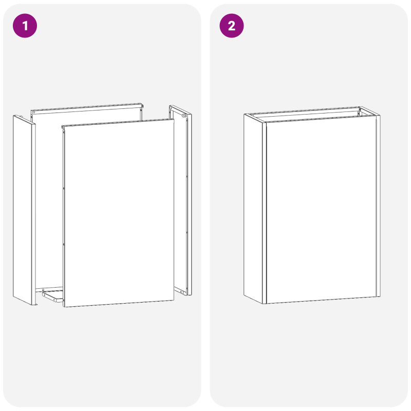 Schiebetür mit Beschlagset ORKDALMassivholz & Glas