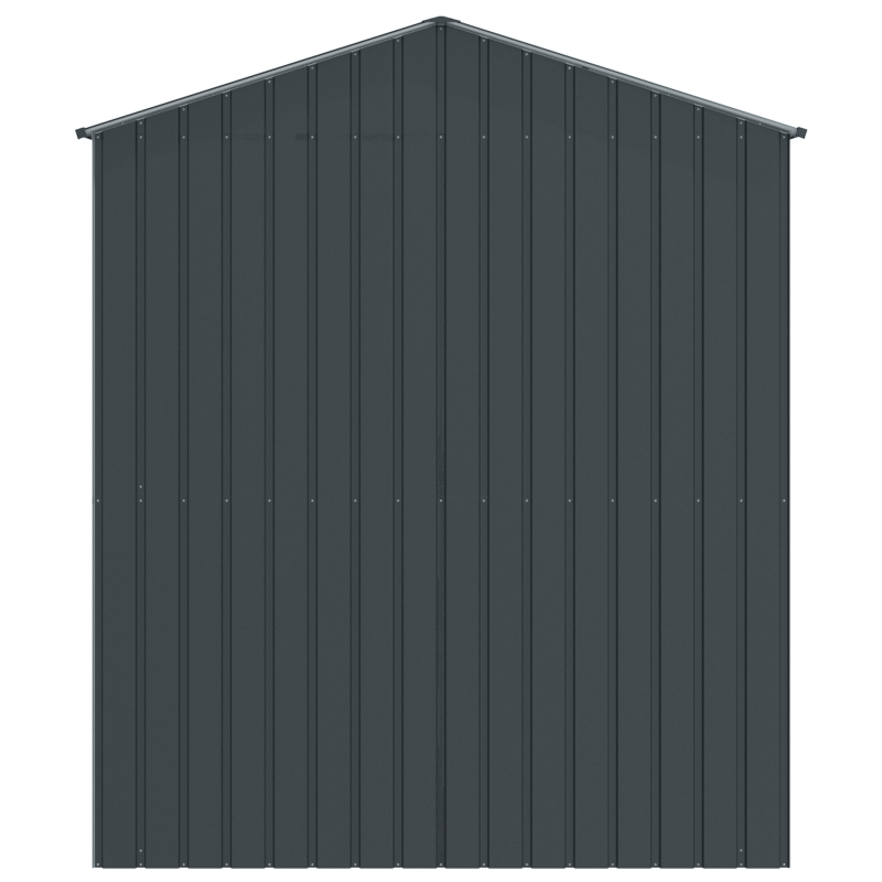 Vogelvoliere mit Erweiterung Anthrazit 210x838x247 cm Stahl