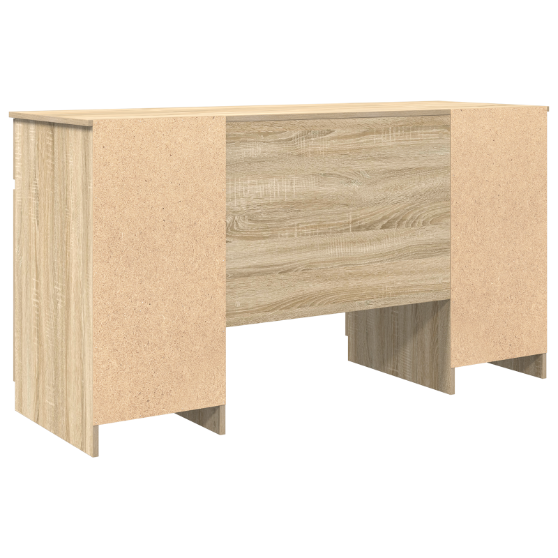 Schreibtisch Sonoma Eiche 140x49x76 cm Holzwerkstoff