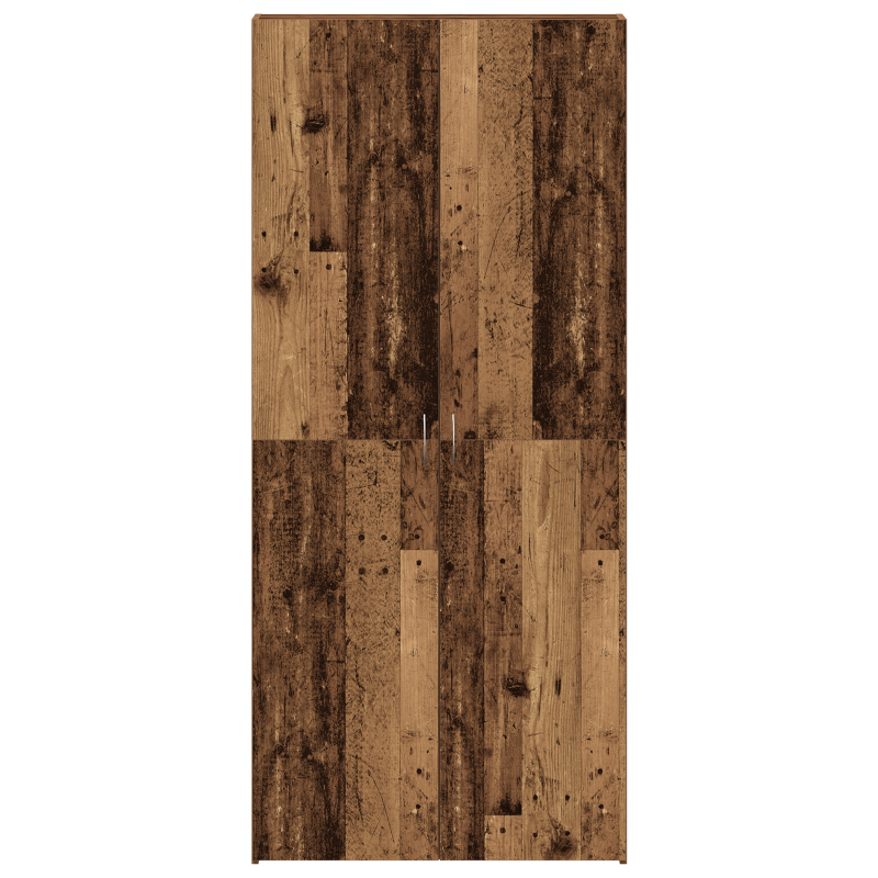 Schuhschrank Altholz 80x35,5x180 cm Ingenieurholz
