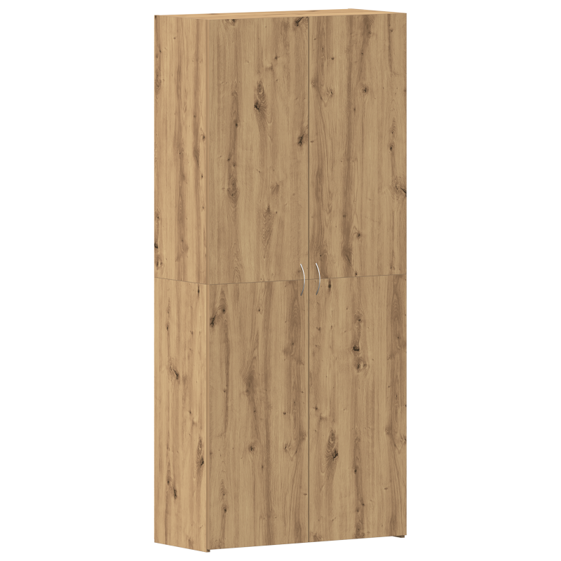 Schuhschrank Artisan Eiche 80x35,5x180 cm Holzwerkstoff