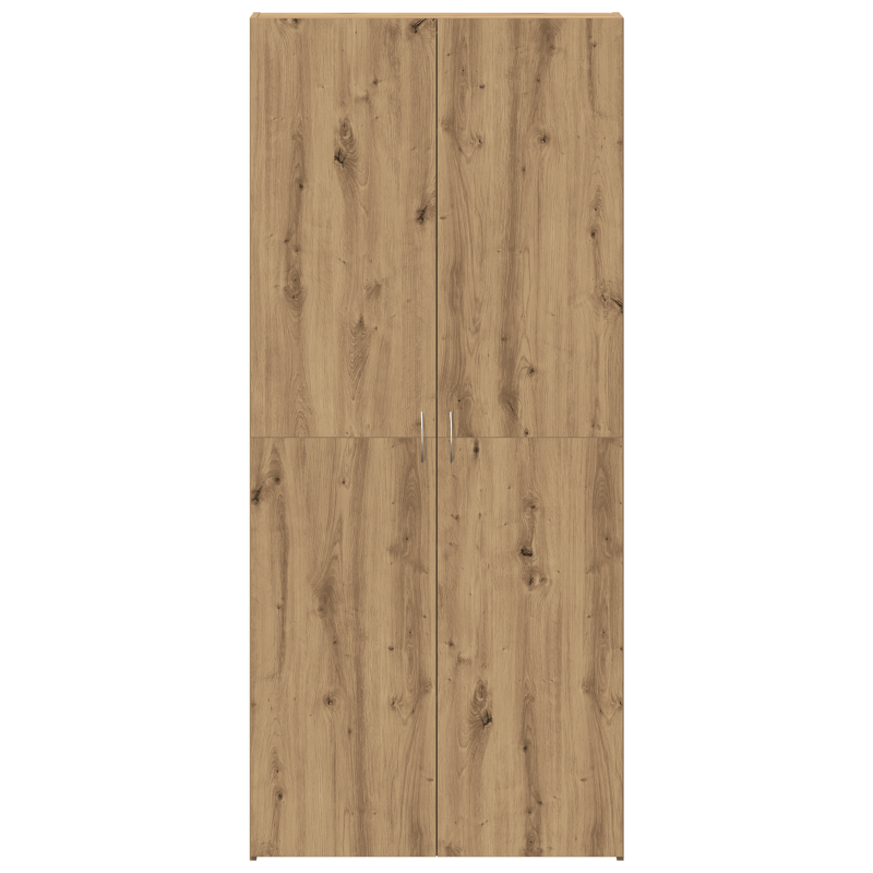 Schuhschrank Artisan Eiche 80x35,5x180 cm Holzwerkstoff