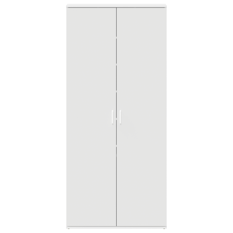 Schuhschrank 80x39x180 cm Holzwerkstoff