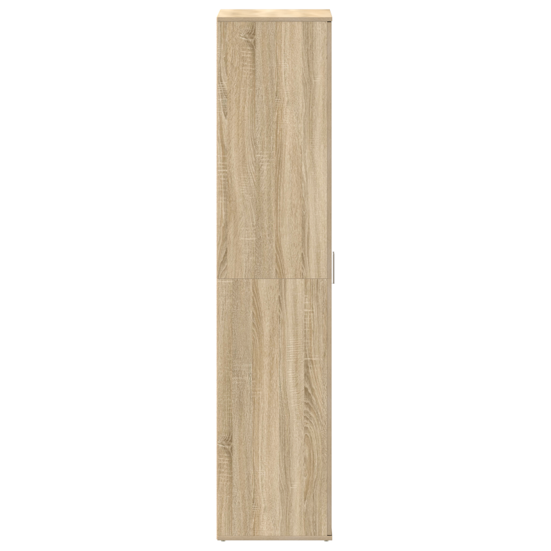 Schuhschrank Sonoma Eiche 80x39x180 cm Holzwerkstoff